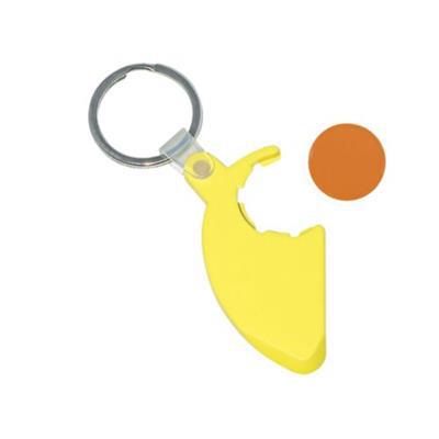 OBG.PUB - Porte-Clés Porte-Jeton Gratte-Jeux Cradar Orange Porte-Clés Porte-Jeton Gratte-Jeux Cradar Orange