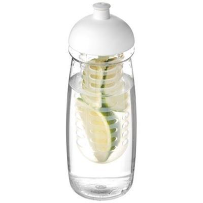 OBG.PUB - Bouteille sport infuseur Sportum Bumpy 600ml Dome Blanc Bouteille sport infuseur Sportum Bumpy 600ml Dome Blanc