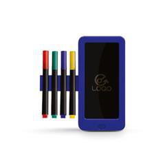 Ardoise lumineuse plastique PP noir encoun