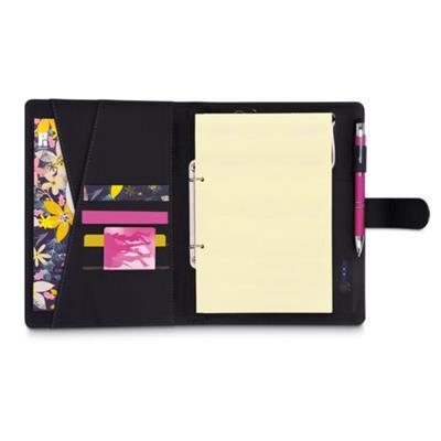 Conférencier A4 en plastique PU couleur noir Juion Noir