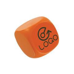 OBG.PUB - Balle antistress en forme de dé en plastique Kezar Balle antistress en forme de dé en plastique Kezar