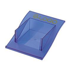 Cube porte bloc de papier en plastique PS Evasion
