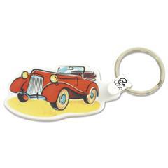 Porte-clé en forme de voiture en plastique Ryca