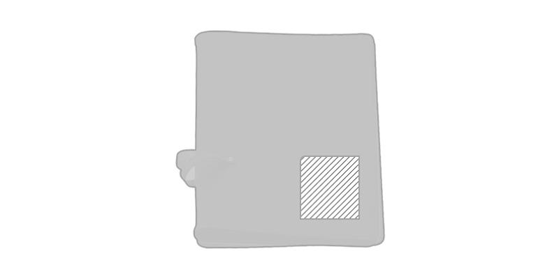 OBG.PUB - Porte-partition pratique en PVC résistant Gokue - Impression avant en bas Porte-partition pratique en PVC résistant Gokue - Impression avant en bas