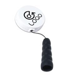 OBG.PUB - Porte-stylo en plastique ABS avec enrouleur Ronky Porte-stylo en plastique ABS avec enrouleur Ronky