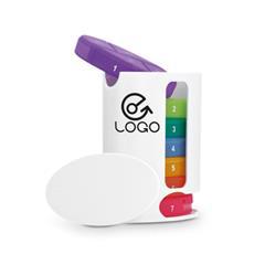 Pilulier Hebdomadaire Coulissant en ABS Puncho