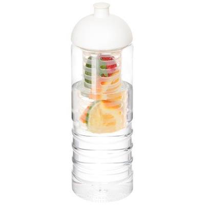 Bouteille et infuseur Sportum driple 750ml dôme Blanc