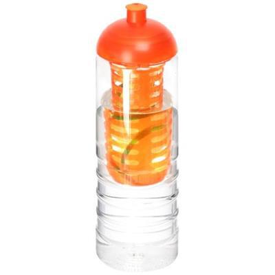 Bouteille et infuseur Sportum driple 750ml dôme Orange
