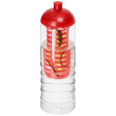 Bouteille et infuseur Sportum driple 750ml dôme Rouge