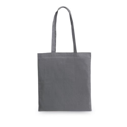 Sac coton coloré pas cher à personnaliser Chomatik Gris souris