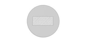 Chargeur rapide sans fil en aluminium et ABS Goule - Marquage Recto