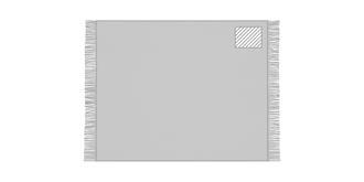 Couverture doux au toucher en acrylique KIoer - Marquage Recto