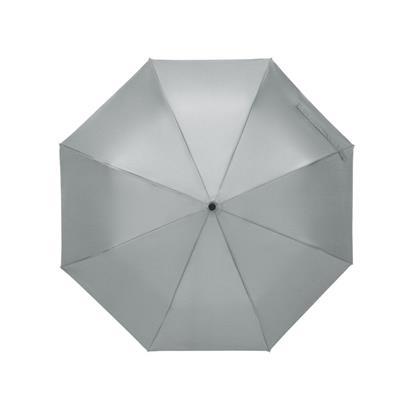 Parapluie pliable en PET recyclé Qyera Gris