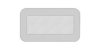 Boîte hermétique de 680 ml en plastique Fizra - impression sur couvercle