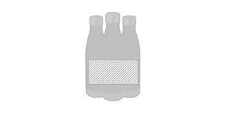 Bouteille isothermique de 560 ml en acier Zarye - Marquage autour