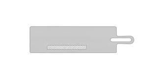 Planche de service polyvalente en bambou Zorye - Marquage Recto