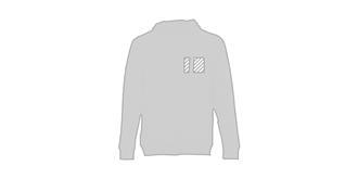 Sweat à capuche pour homme en coton Joray - Marquage Recto