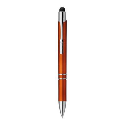 Stylo à bille avec logo rétroéclairé Plasta Orange
