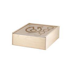 OBG PUB - Boite avec couvercle en contreplaqué Rouco