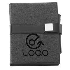 Carnet A5 en Similicuir au design moderne Bravey