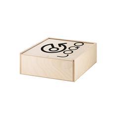 OBG PUB - Boîte en bois avec couvercle coulissant Nurea