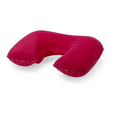 OBG.PUB - Coussin gonflable oreiller de voyage Traveller Rouge Coussin gonflable oreiller de voyage Traveller Rouge