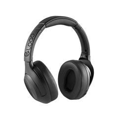 Ecouteurs sans fil en PU couleur noir Enji