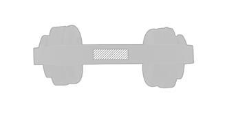 Ecouteurs sans fil en ABS et tissu Engine - Impression Haut