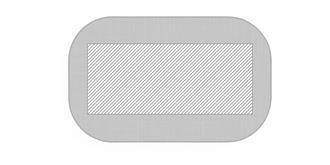 Chargeur sans fil écologique 100% RPET Renew - Impression Haut