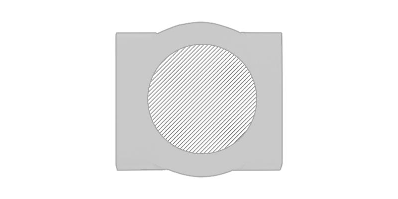 OBG.PUB - Pot en terre cuite avec graines de basilic Basica - Impression Haut Pot en terre cuite avec graines de basilic Basica - Impression Haut