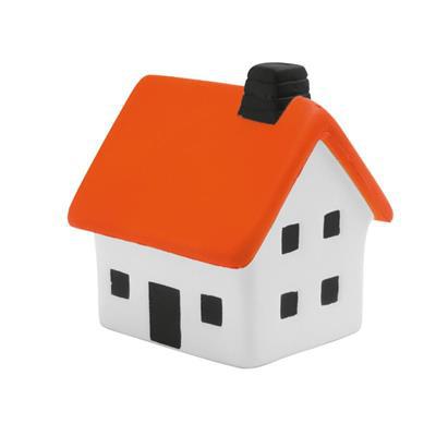 Antistress en polyuréthane en forme de maison Casa Orange