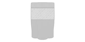 Bouteille 700ml Eco couvercle à visser Pratic - Marquage autour