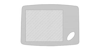 Planche à découper en bambou Combio - Marquage Verso