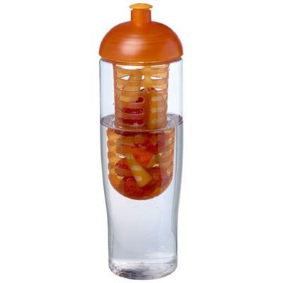 Bidon infuseur 700ml couvercle dôme Oby Orange