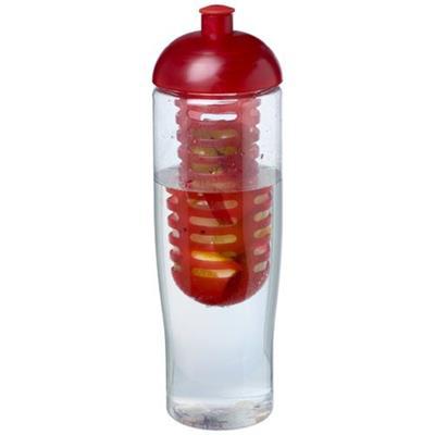 Bidon infuseur 700ml couvercle dôme Oby Rouge