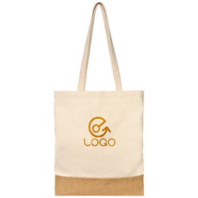 Sac fourre-tout en jute de coton Denit
