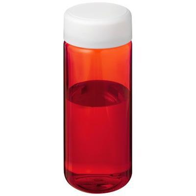 OBG.PUB - Bouteille sport oscar 600ml couvercle vissé Tritan Blanc / Rouge Bouteille sport oscar 600ml couvercle vissé Tritan Blanc / Rouge