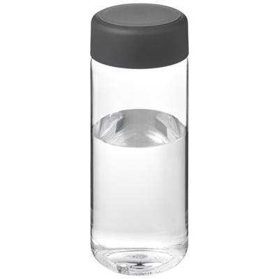OBG.PUB - Bouteille sport oscar 600ml couvercle vissé Tritan Gris / Transparent Bouteille sport oscar 600ml couvercle vissé Tritan Gris / Transparent