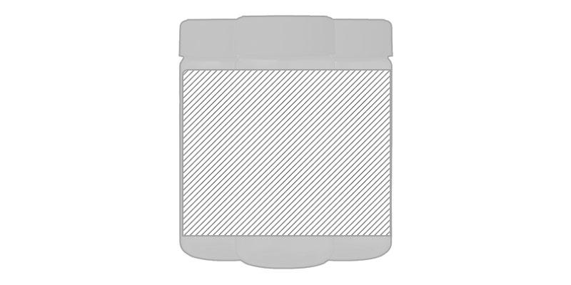 OBG.PUB - Bouteille sport oscar 600ml couvercle vissé Tritan - Marquage autour Bouteille sport oscar 600ml couvercle vissé Tritan - Marquage autour