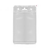 Porte badge souple format carte vertical Porte badge souple format carte vertical