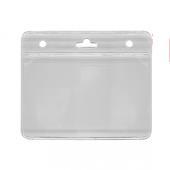 Porte badge souple format carte horizontal Porte badge souple format carte horizontal