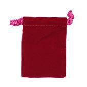 Pochette suédine vierge en Rouge Pochette suédine vierge en Rouge