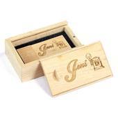 Boite en bois avec fermeture coulissante Boite en bois avec fermeture coulissante