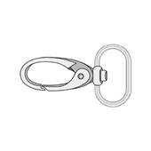 Crochet nickelé A2 Crochet nickelé A2