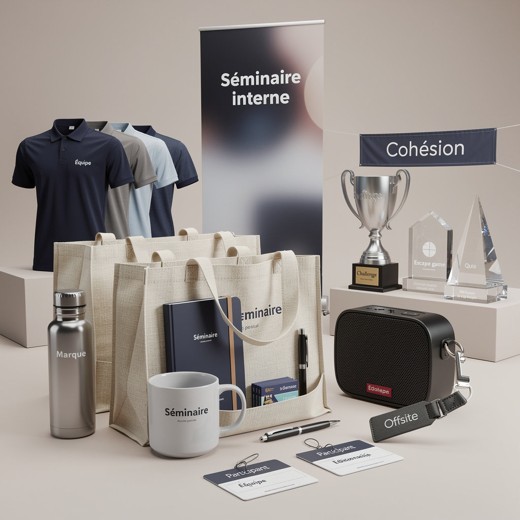 Goodies et objets personnalisés pour vos séminaires et team buildings Goodies et objets personnalisés pour vos séminaires et team buildings