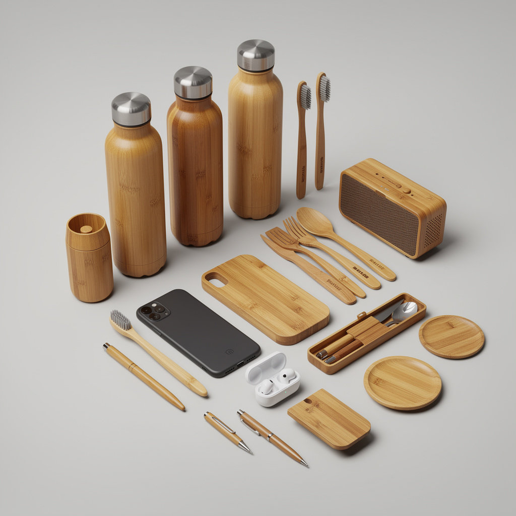 Objets publicitaires en bambou pour votre marque
