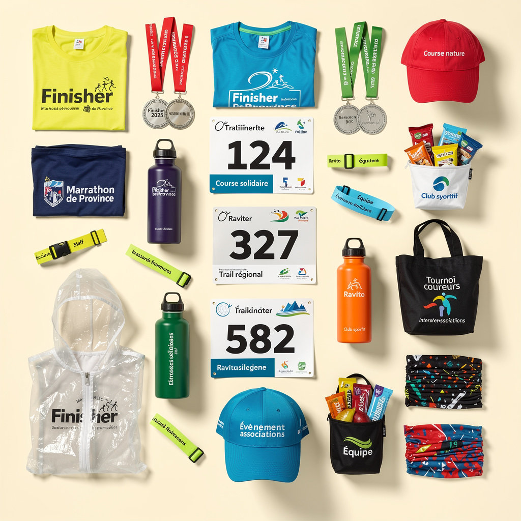 Objets personnalisés pour vos courses et trails associatifs Objets personnalisés pour vos courses et trails associatifs