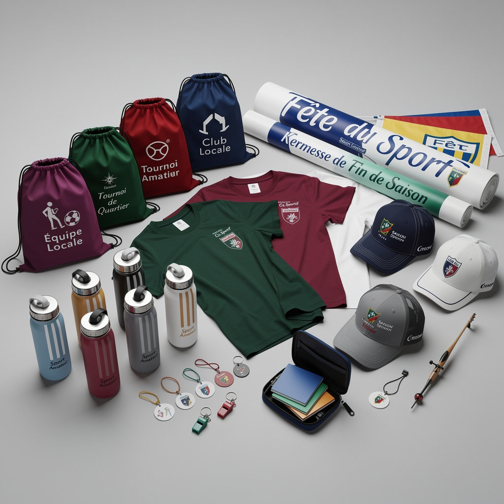 Goodies personnalisés pour votre association sportive amateur Goodies personnalisés pour votre association sportive amateur
