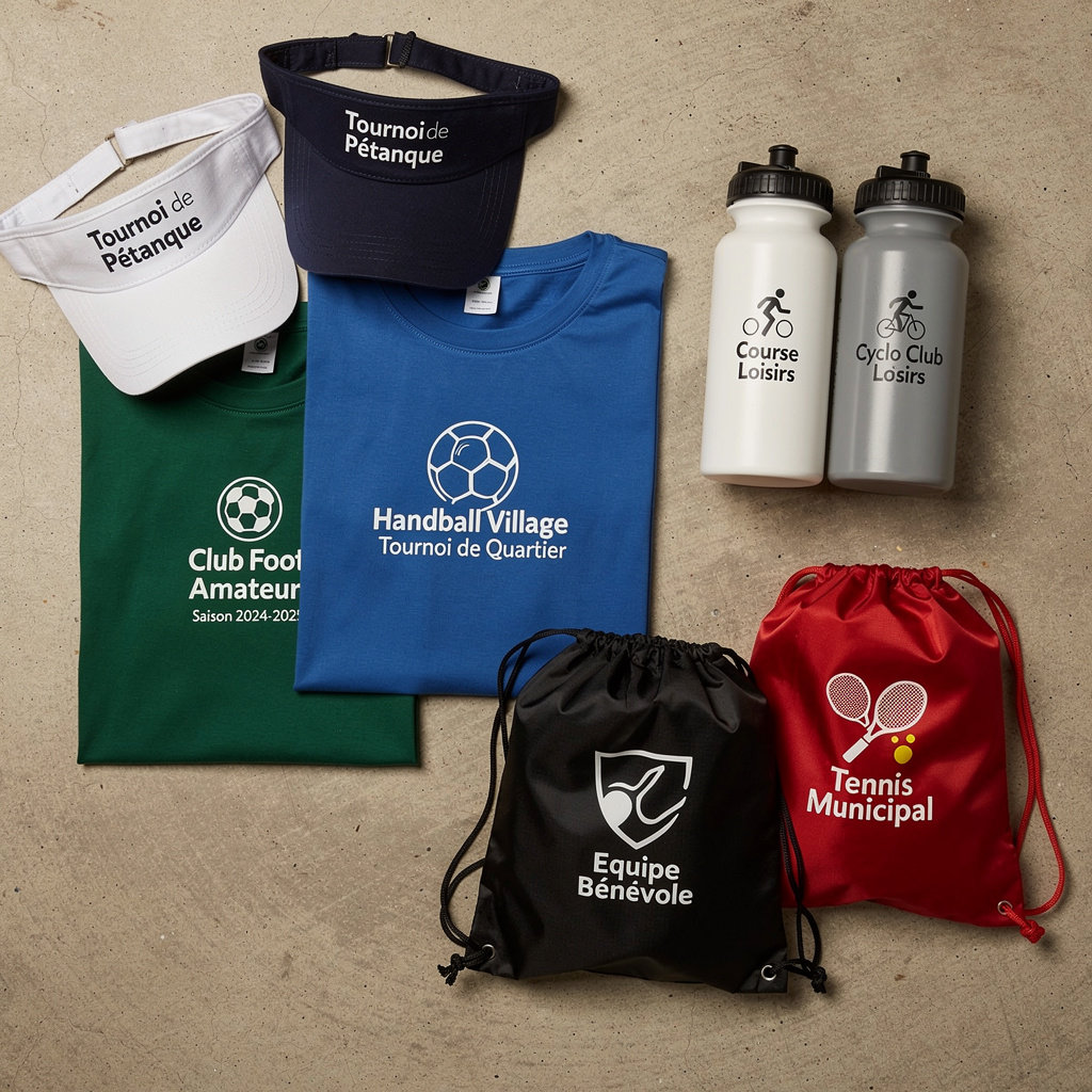 Goodies et cadeaux personnalisés pour clubs de sport amateur Goodies et cadeaux personnalisés pour clubs de sport amateur