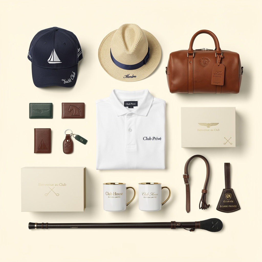 Objets publicitaires premium pour clubs privés et membres Objets publicitaires premium pour clubs privés et membres